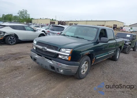 2004 Chevrolet Silverado 1500 Ls из США, поврежденный, VIN 2GCEC13T341385959